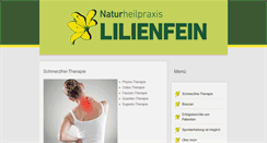 Desktop Screenshot of lilienfein.net