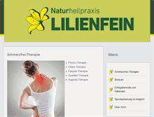 Tablet Screenshot of lilienfein.net